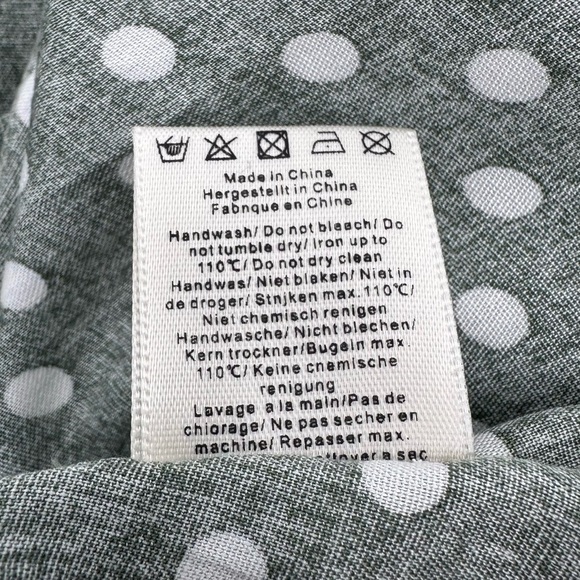 Cellabie Dress Women 3XL NEW Green Polka Dot Sleeveless Rayon Pockets Round Neck - Picture 8 of 10